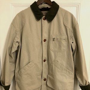 Vintage LL Bean Barn Coat with Flannel Lining. Size M/Reg